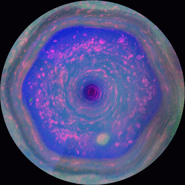 Enigmas del universo: el hexágono de Saturno